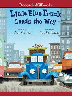 cover image of Little Blue Truck Leads the Way